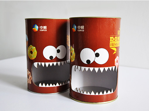 圓形紙罐，一種綠色健康的包裝方式！