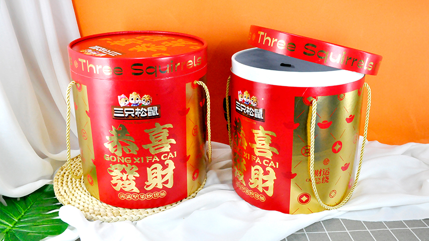 零食禮品紙筒包裝