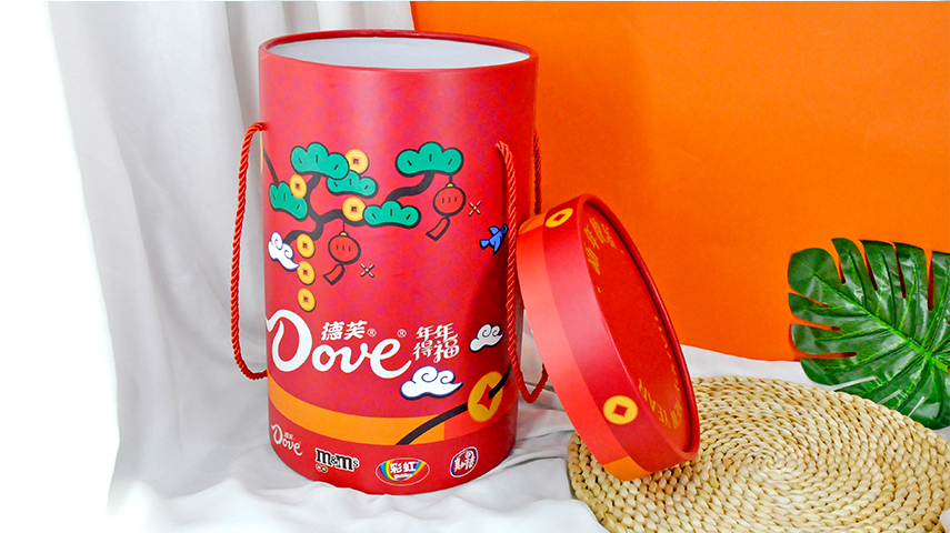 零食抱抱桶禮盒包裝