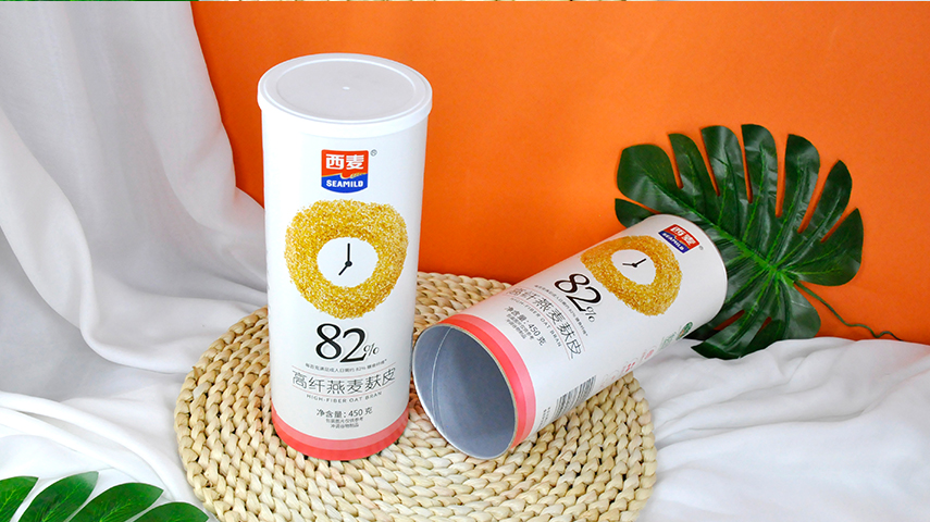 燕麥食品紙罐包裝