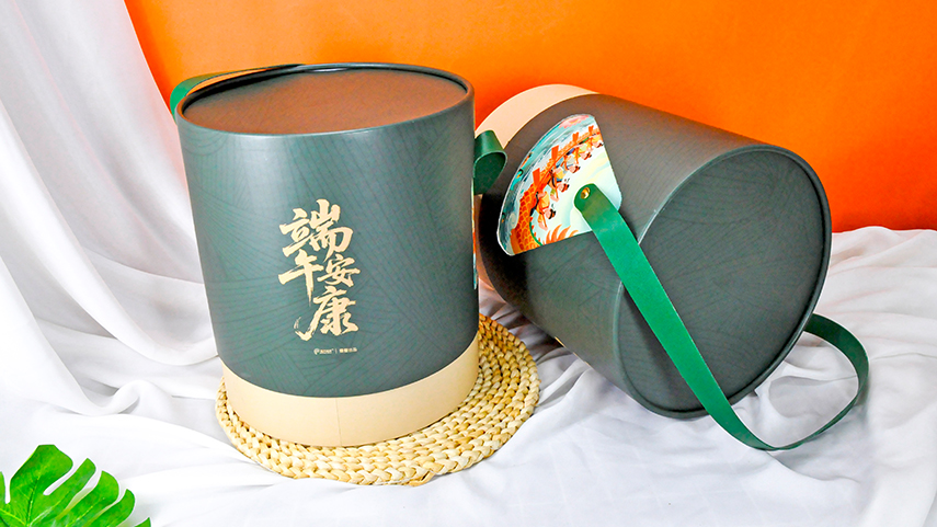 圓形粽子禮盒包裝